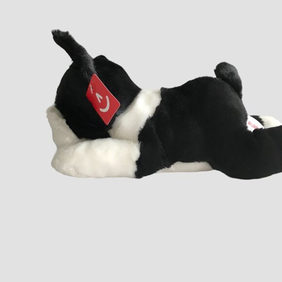Aurora World Boston Terrier Plush toy - Buster - 12 in - Picture 6 of 9